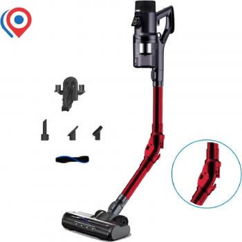 Aspirador Escoba EZIclean Cycloboost FR8 Flex - Negro/Rojo