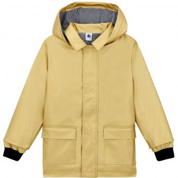Petit Bateau CIRE_4453301, Chaqueta Impermeable para Niñas, Dorado