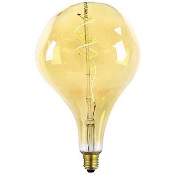 Bombilla LED Vintage E27 6W Ámbar Luz Cálida Dimmable 360°