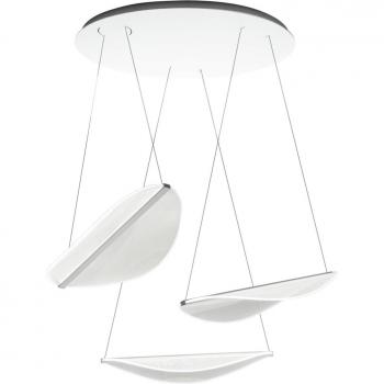 Luz Colgante LED Diphy de Stilnovo, 3 Bombillas, DALI-Push
