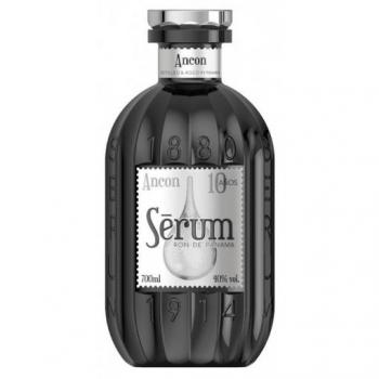 Ron Sérum Ancon 10 Años - Ron añejo de 70 cl, con un envejecimiento de 10 años en barricas de roble, sabor suave y notas de vainilla y caramelo