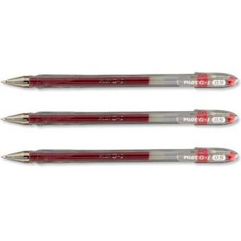 BOLIGRAFO PILOT G-1 ROJO TINTA GEL