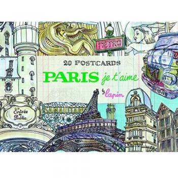 Paris je t'aime - 20 Postcards: 20 Postcards Book