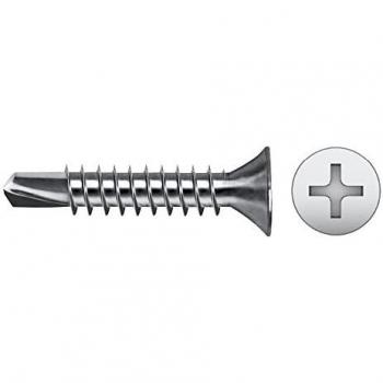 Tornillo Autorroscante Zincado 3.9*16 Mm DIN 7504P Acero Cabeza Estrella