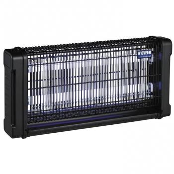 NOVEEN IKN30 Negro - Repelente de mosquitos eléctrico con luz UVA para eliminar insectos voladores