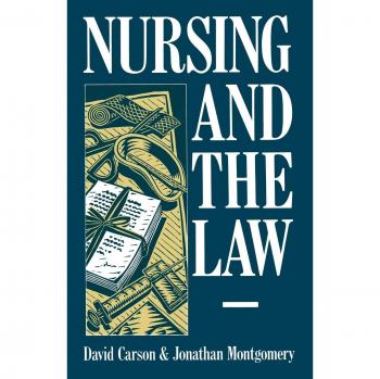 Nursing and the Law