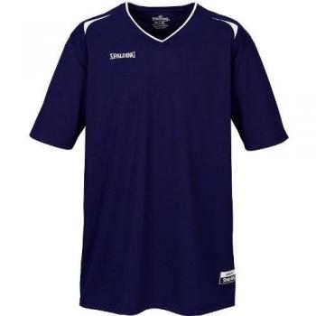 Spalding - Camiseta calentamiento attack, talla xxxxl, color azul marino/blanco