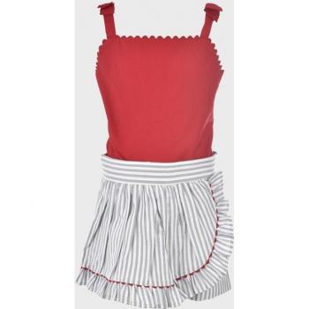 Conjunto de niña La Ormiga 1020191421 multicolor de algodón