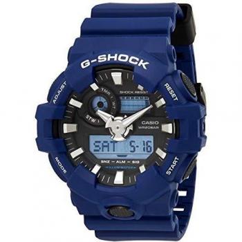 Casio Reloj Multiesfera para Hombre de Cuarzo con Correa en Resina GA-700-2AER