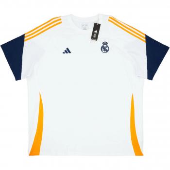 Real Madrid 2024/25 Adidas Training T-Shirt - White - Men's XL