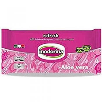 Inodorina Toallitas Refresh Aloe Vera 100 Unid