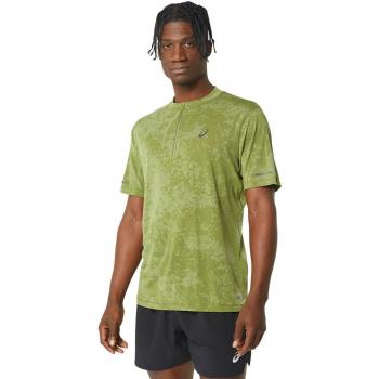 Camiseta de hombre Asics Metarun Pattern de manga corta