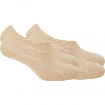 Pack de 4 pares de calcetines de hombre de algodón en color beige y Pack de 2 calcetines invisibles lisos (T. 39/43) - Punto Blanco