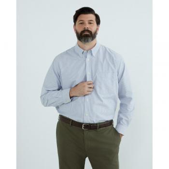 Camisa de hombre tallas grandes sport rayas natural stretch Emidio Tucci