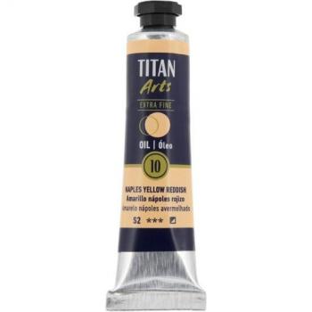 Tubo de pintura al óleo TITAN Arts extra fino 20ml amarillo Nápoles rojizo