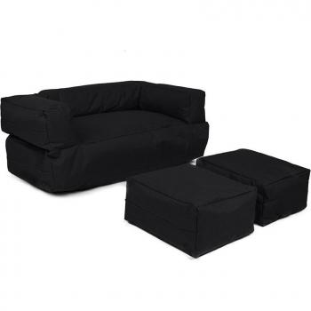 WellHome Sillón 2 pl + puf niños