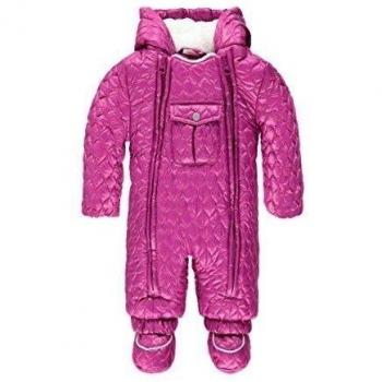 Kanz Schneeanzug m. Kapuze-Traje para la nieve Bebé-Niñas,  
 Rosa