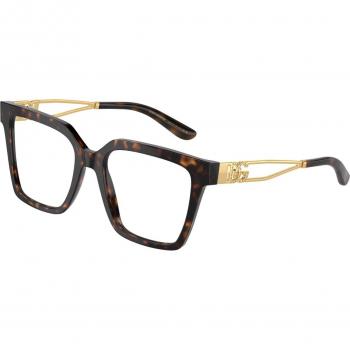 Dolce & Gabbana DG3376B Col. L502 Women's Eyeglasses Tortoiseshell Size 51 - Blue Light Block Available