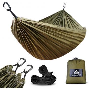 NatureFun Hamaca ultraligera para camping| 300kg de capacidad de carga,