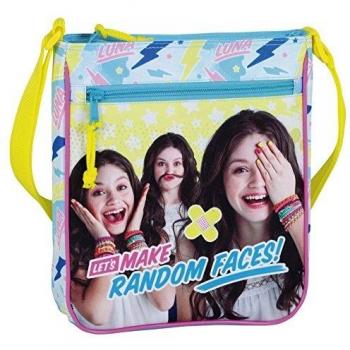 Safta Bandolera Soy Luna Faces Oficial Con Bolsillo Exterior 210x45x250mm