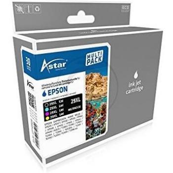 Cartucho de tinta multipack Astar compatible Epson C13T29964010 (29XL) negro, cian, magenta, amarillo