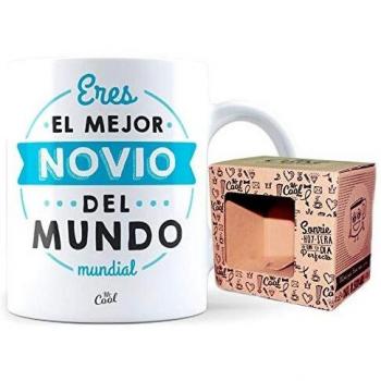 Mr. Cool Taza Eres El Mejor Novio del Mundo Mundial Regalos Originales Amor