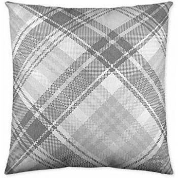 BHPC Funda de cojín Reversible LYSA Grey 50x50 cm