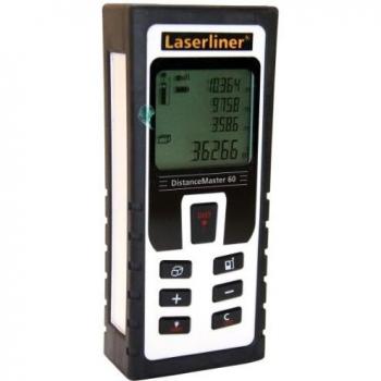 Telemetro Láser DistanciaMaster 100m con Adaptador de Trípode 6.3 mm
