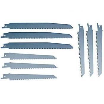 Ferm RSA1001 Set de Cuchillas, 9 Piezas