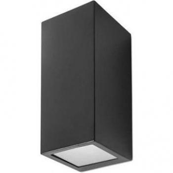 APLIQUE CUBE 2xGU10 MÁXIMO 35W NEGRO