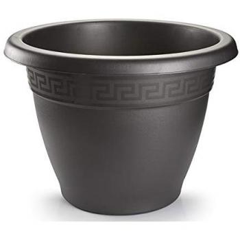 Maceta Redonda Antracita 74x74x51,5 cm Plasticforte