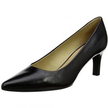 Geox Women’s D Bibbiana A Closed-Toe Pumps, Black, 3 UK