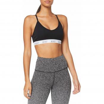 Nike Indy Soft Bra Sports, Mujer, Black, S