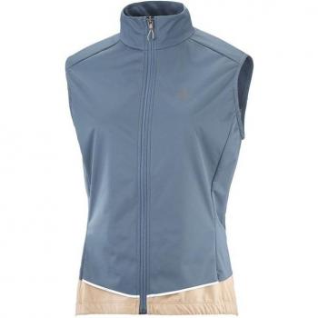Chaleco de Mujer Salomon Light Shell Azul claro
