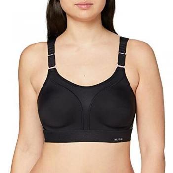 Triumph Triaction Extreme Lite N Sports Bra - Breathable, Maximum Support, Black 75C