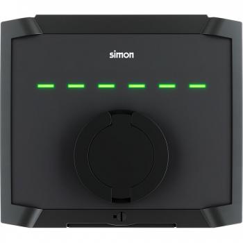 Punto de Recarga SIMON SM34 Tipo 2 22kW Trifásico con Automático y Diferencial