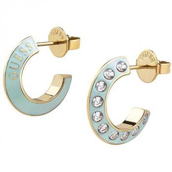 Pendientes Aros Guess Don't Lie Azul JUBE01491JWYGTQT-U