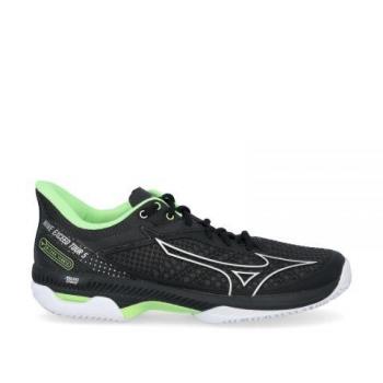Zapatillas de tenis Mizuno Wave Exceed Tour 5cc Negro Verde 61gc227438