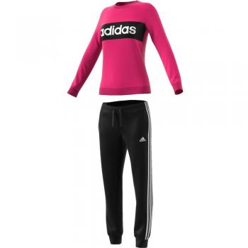 Adidas WTS Core Chillout Chándal, Mujer, CZ2332, Real Magenta/Black/White, Large