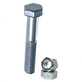 Tornillo Hexagonal Zincado 20x90 mm (Caja 0.25 unidades)