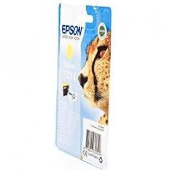 Cartucho de tinta original Epson T0714 amarillo (C13T07144010) - 425 páginas