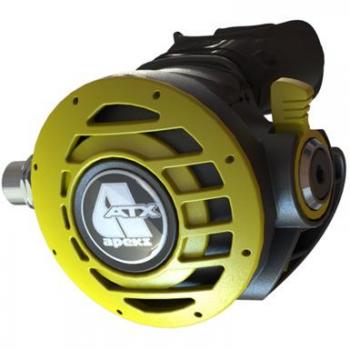 Regulador Octopus Apeks ATX Negro, tipo de producto: regulador de buceo, características: diseño ergonómico, válvula de alta sensibilidad, sistema de ajuste fácil en frío, flujo máximo optimizado, construcción robusta