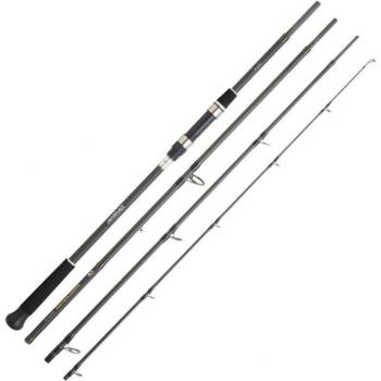 Caña de Pesca Spinning Daiwa Procaster Game III - 2.40m, 4 Secciones, Potencia 20-80g, Plegable a 66cm