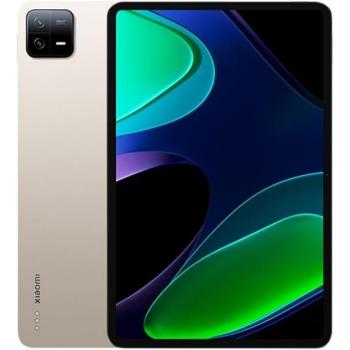 Xiaomi Pad 6 11 WiFi Champagne Gold 8GB RAM 128GB Storage Snapdragon 870 WQHD+ 144Hz Display Android MIUI Pad 14 Global Version