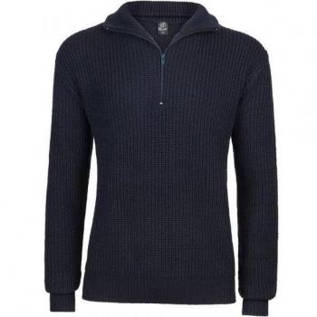 Brandit Jersey Marine Troyer Azul Hombre