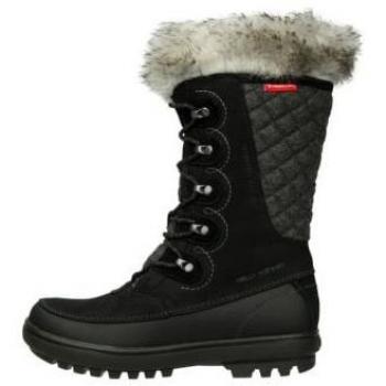 Botas de invierno Helly Hansen Garibaldi VL para mujer en color negro (jet black / charcoal), talla 41, ideales para apreski