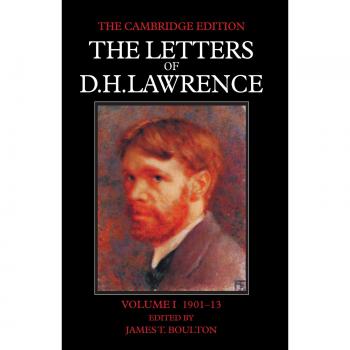 Conjunto de 8 Volúmenes en 9 Piezas de Cartas de D. H. Lawrence: Volumen I 1901-13 (Edición de Cambridge)