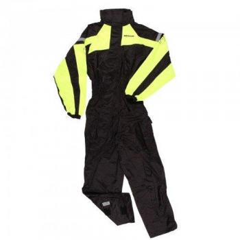 BERING Chaqueta moto IWAKI Negro/Fluo Amarillo