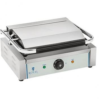 Parrilla de contacto ondulada 2200 W ROYAL CATERING