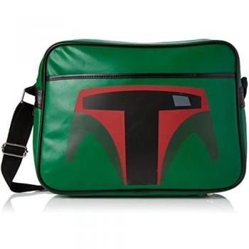 Star Wars Boba Fett Bolso de hombro, Green, Talla única